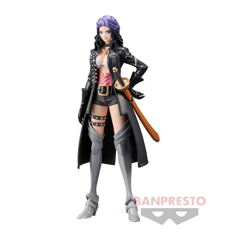 Фото Bandai Original Banpresto Аниме One Piece Film RED DXF Nico Robin Фигурка Модель Коллекция Игрушки Подарки Фигурки Игрушки В наличии №3
