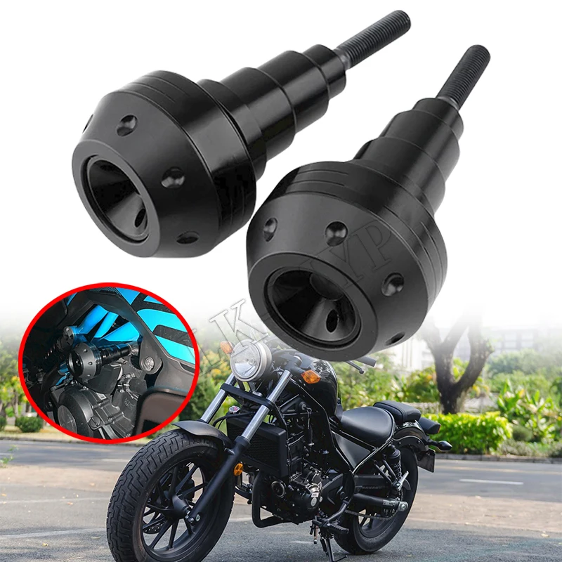 Аксессуары для мотоциклов слайдеры рамы с ЧПУ защита от падения подходит Honda REBEL