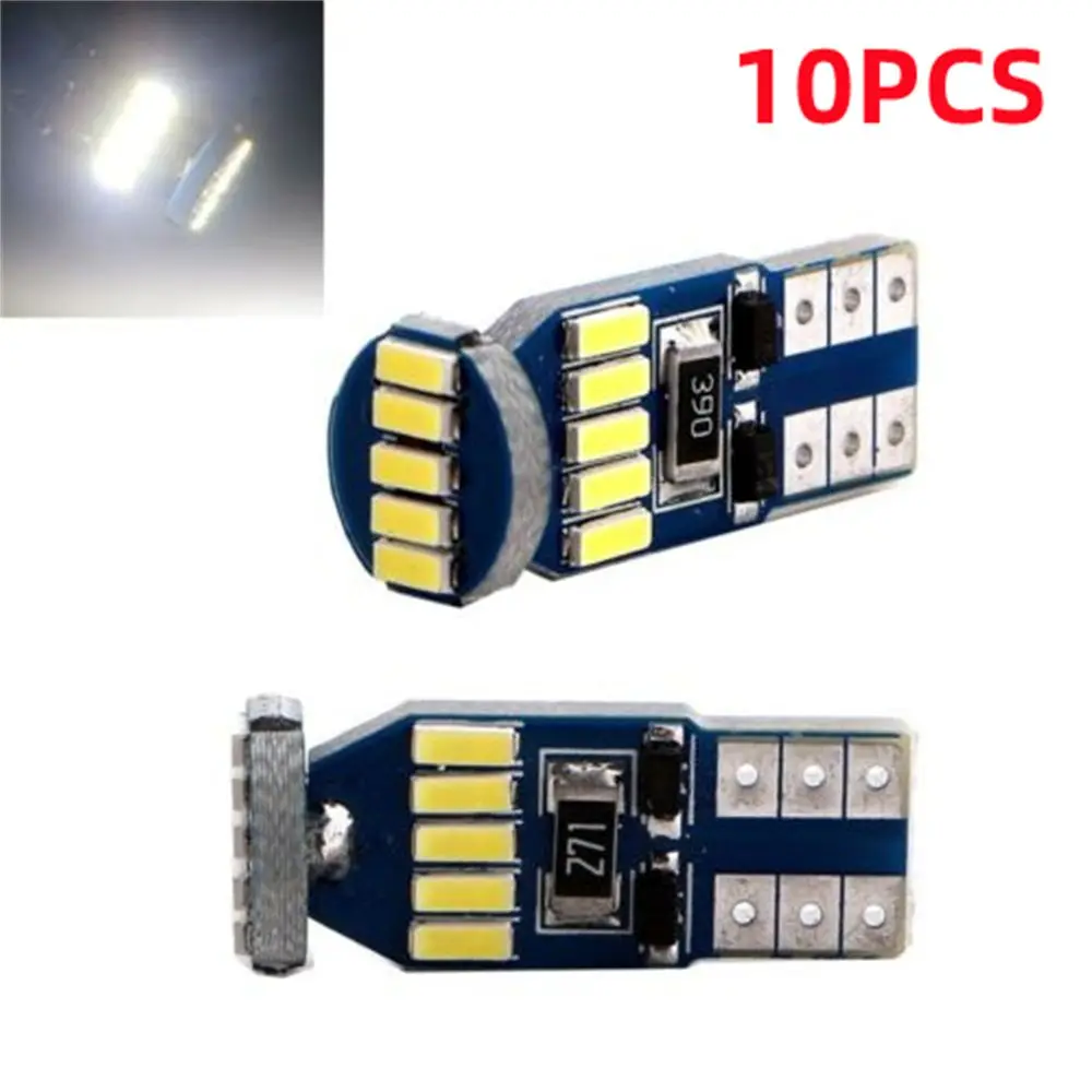 

10 шт. 10 шт. 4014 15SMD лампы 12 В COB T10 W5W номерной знак свет купольная карта Автомобильные светодиодные лампы для чтения