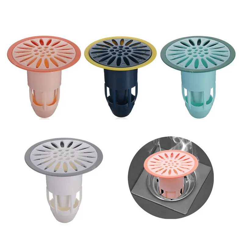 

Silicone Floor Drain Deodorizer Plug Kitchen Insect and Odor Prevention Drain Plug Bathroom and Bathroom Sewer Cover Accessories