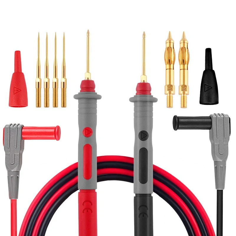 Мультиметр ручка тест зонд многофункциональный цифровой ручной позолоченный