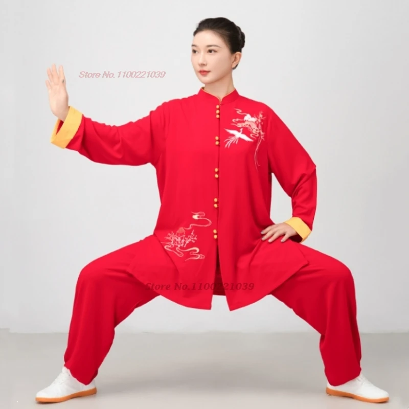 2024 китайский кунг-фу тай-чи боевые искусства тайцзицюань ушу униформа