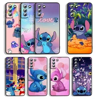 stitch abomination little monster for samsung galaxy s22 s21 s20 fe ultra s10e s10 s9 s8 s7 s6 edge plus black phone case