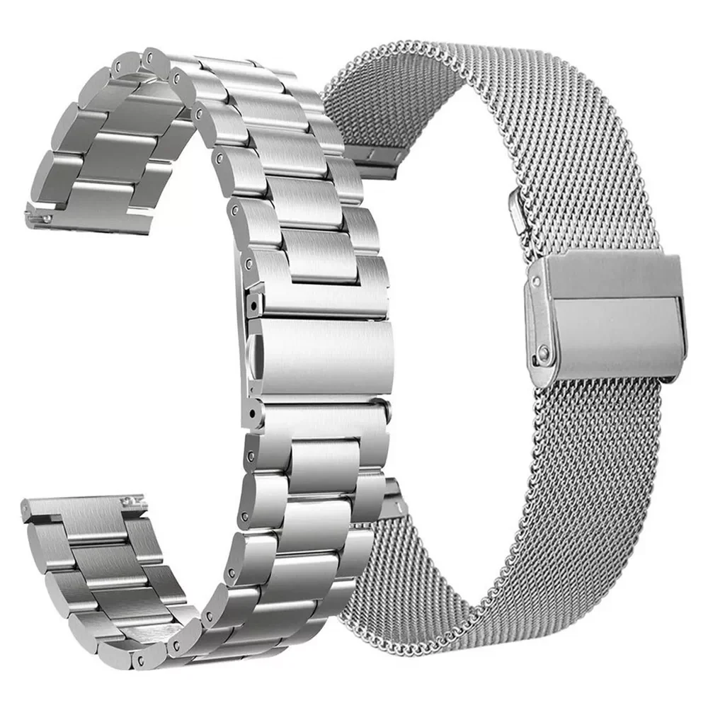 Metal Strap For Huawei Watch GT2 Pro GT 2 46mm 2E Smart Band Bracelet Stainless Straps For Galaxy Watch3 45mm Wristband