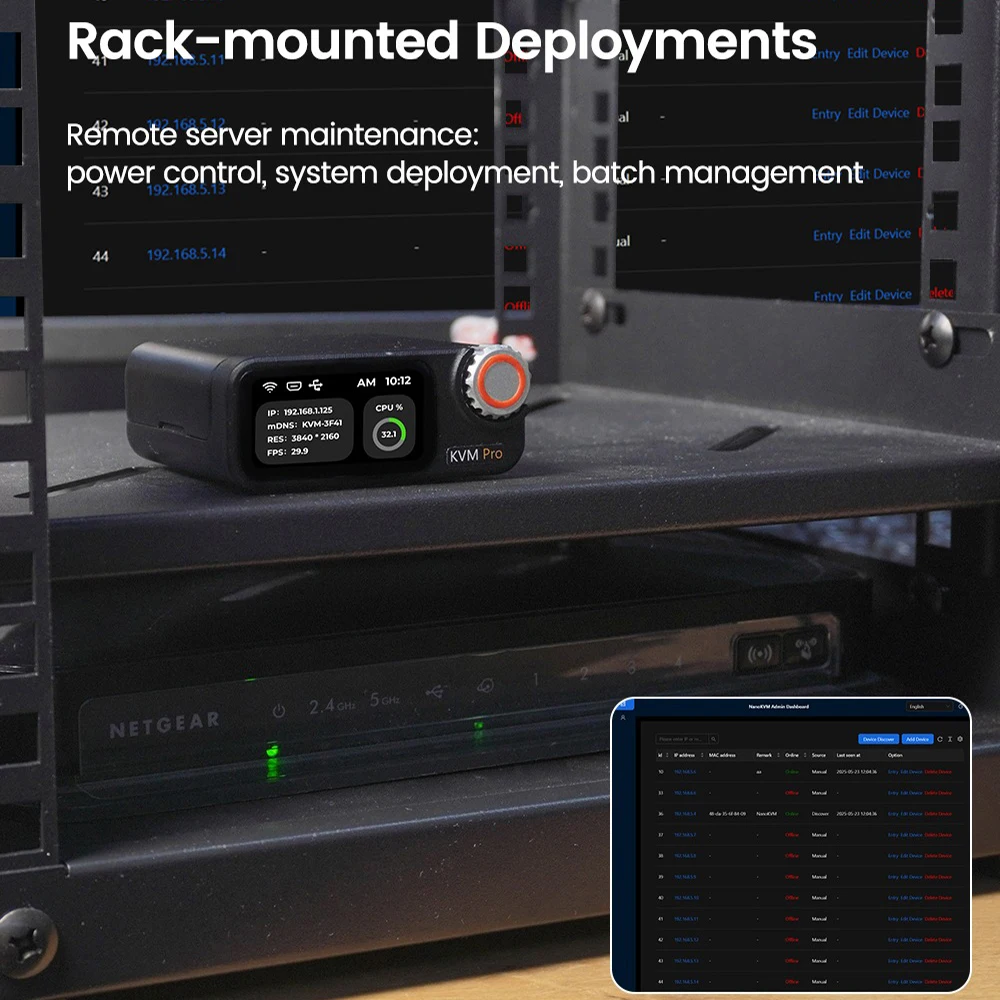 Sipeed NanoKVM-Pro ATXнастольный 4K IP-KVM GbE WiFi6 PoE Мини-пульт дистанционного управления HomeLab Server NAS AI Agent HDMI Second Screen Светодиодная лента (art.: 3920d4af83a3f) - 3920d4af83a3f