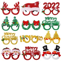 wangaiyao new christmas ornaments adult children toys christmas snowman antlers glasses christmas decoration gift ornament