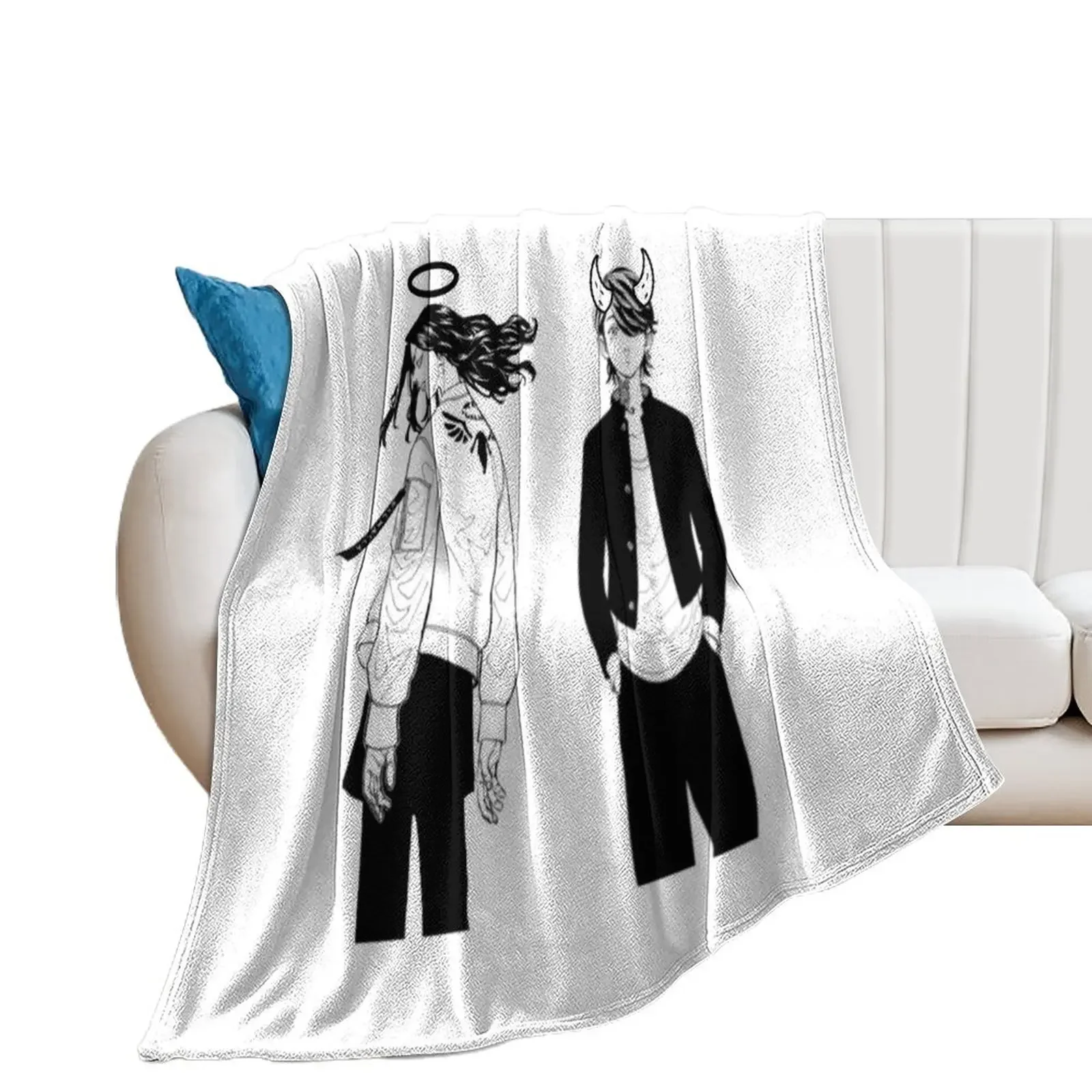 THE YING YANG футболка от бацзи и казатура плед кровать для младенцев одеяла