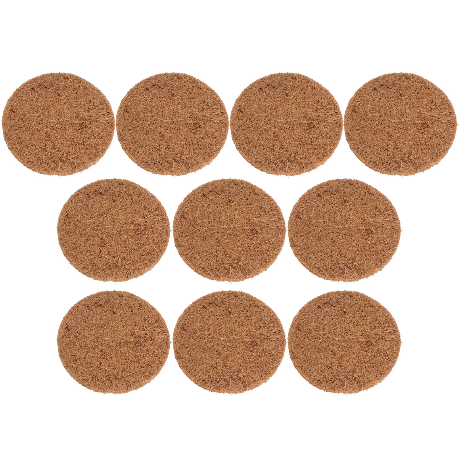 

10pcs Nest Accessory Bird Mat Coir Nest Mat Pigeon Nest Coir Pad Pet Supply