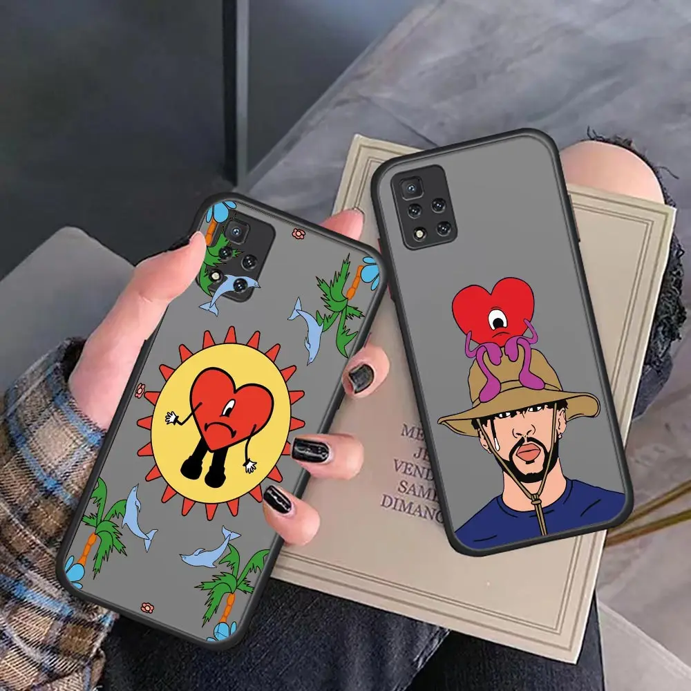 

Yo Perreo Sola Bad Bunny Maluma Matte Clear Phone Case For Redmi Note 11 10 9T 9S 9 8 Pro 7 6 5 4 3 2 Aprime Soft Silicone Cover