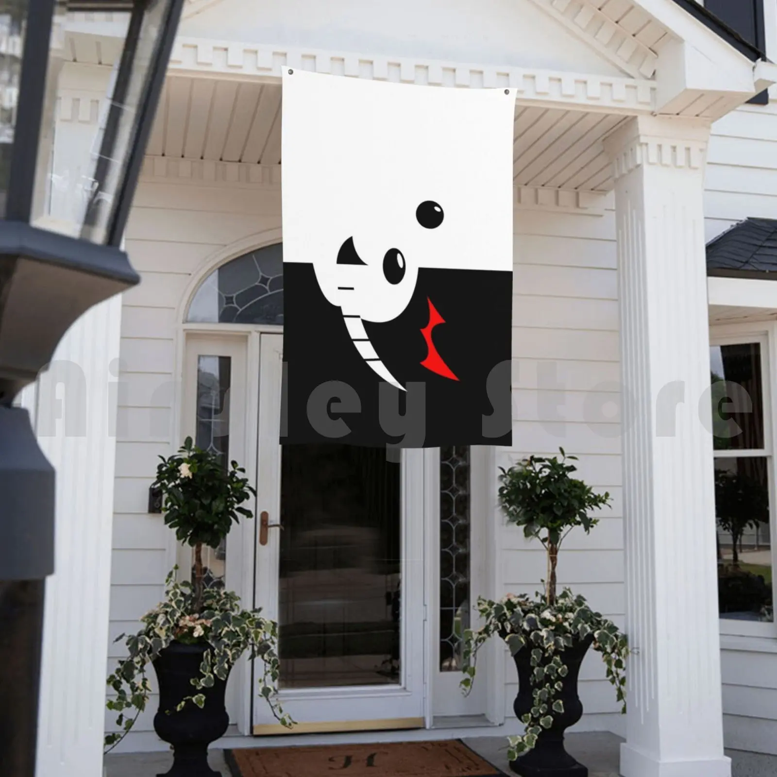 Монокума флаг автомобиля печать на заказ искусственные игрушки Тедди аниме