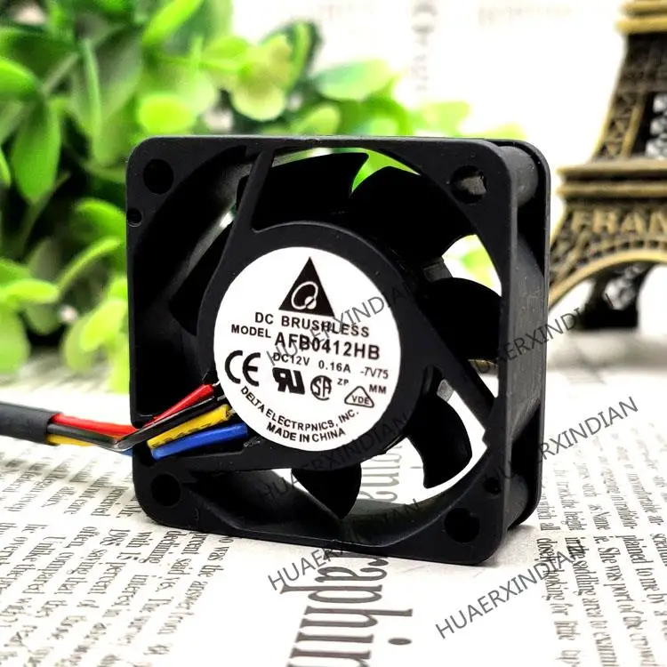 Новый AFB0412HB 4 см 12 В 4015 а с комплектом для проверки скорости охлаждающего вентилятора