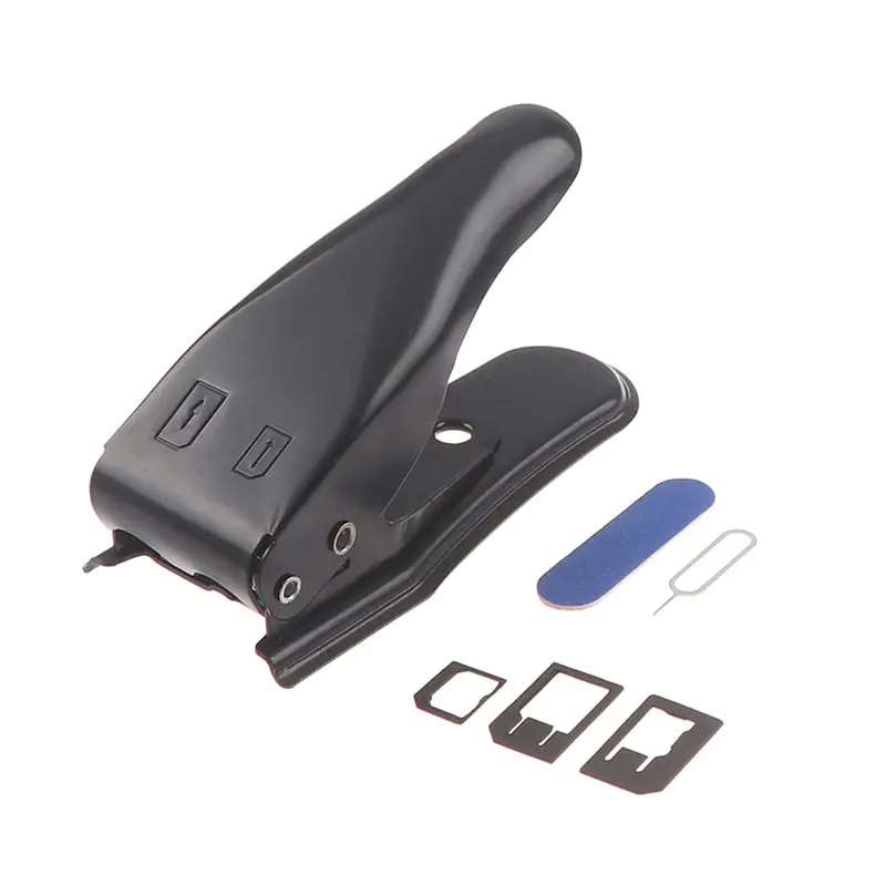 

Multi-function Dual 2 In 1 Nano Micro SIM Card Cutter For Apple iPhone For Nokia Samsung Smart Phone Accessory
