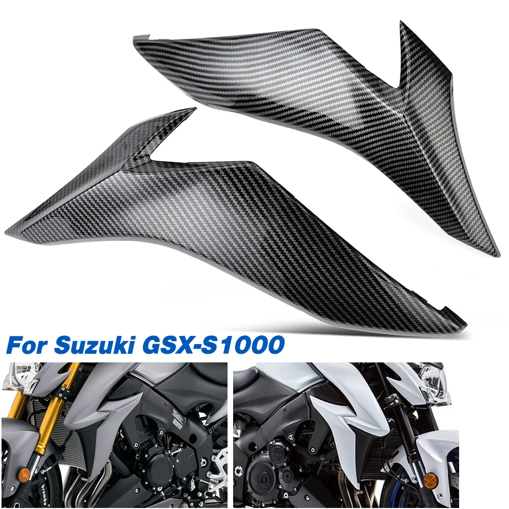 Фото GSXS1000 2015-2020 кузова мотоцикла, боковая крышка радиатора, обтекатель из АБС-пластика для Sukuki GSX-S1000 GSX S1000 GSXS 1000 №1