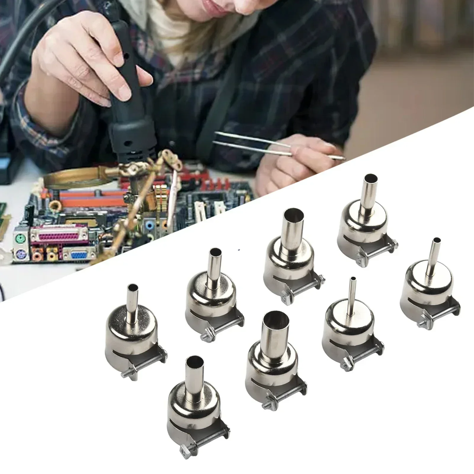 Насадка для горячего воздуха сварочная насадка паяльная станция 1 шт. 3-12 мм