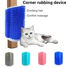 Съемный кошачий гудок, щетка для выскабливания, массажная расческа для удаления шерсти домашних животных, принадлежности для очистки домашних животных