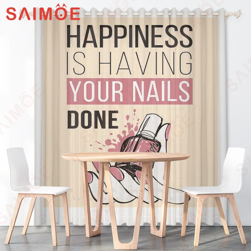 Европейская и американская женская косметика занавески на заказ полирующие