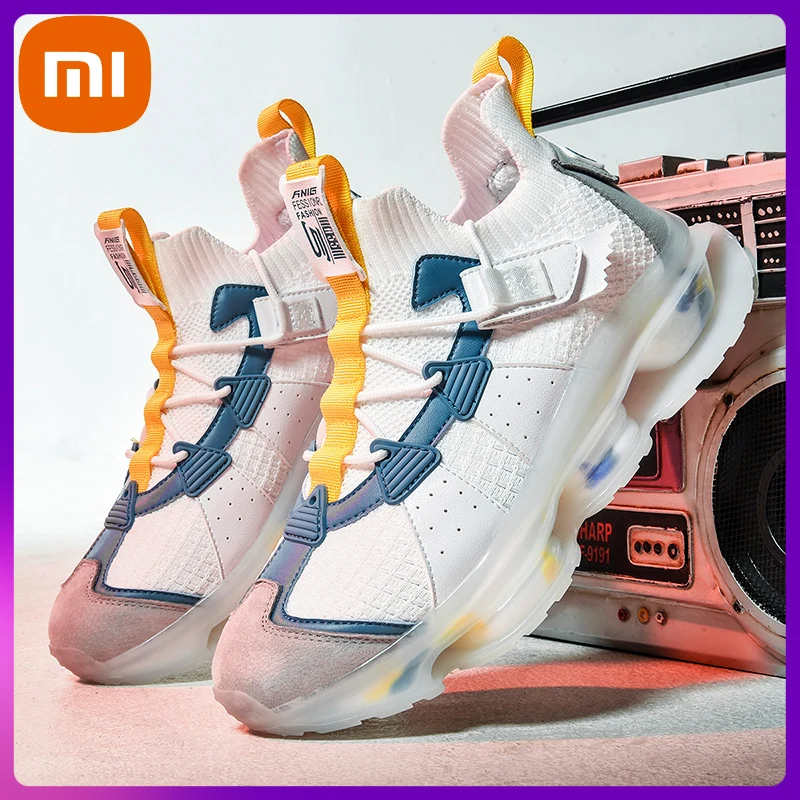 

Xiaomi Shoes men Sneakers Male casual Mens Shoes tenis Luxury shoes Trainer Race Breathable Shoes loafers running Shoes for men