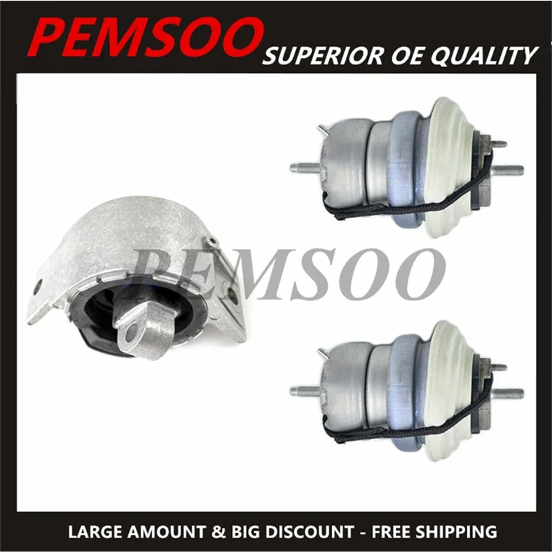 3 шт. новая задняя опора трансмиссии крепление двигателя для Jaguar XF XJ 2 0 л Turbo Diesel