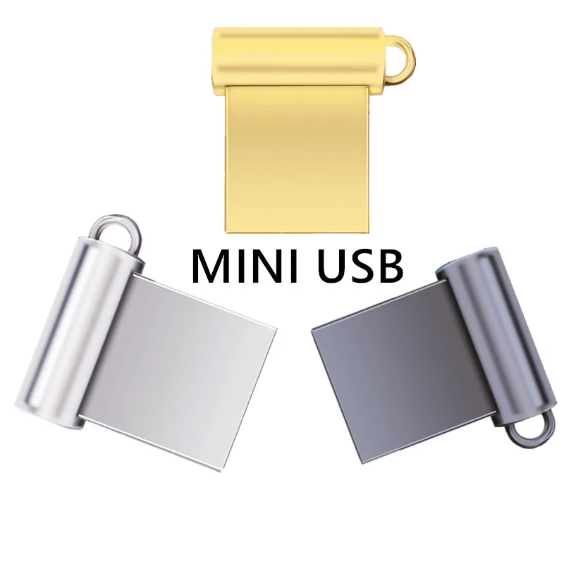 Фото Мини-флеш-накопитель 128 ГБ 64 ГБ 32 ГБ 16 ГБ Cle USB 2.0 Stick USB-накопитель Высокоскоростной USB-накопитель USB-устройства типа C №1