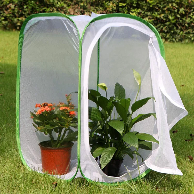 

2-Pack Insect And Butterfly Habitat Cage Terrarium -Up Butterfly Enclosure (2 X 15.7 X 15.7 X 23.6Inch) Durable Easy To Use
