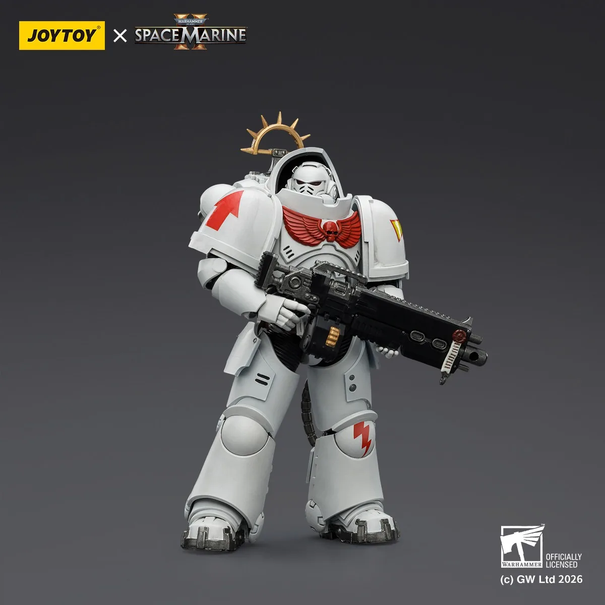 Аксессуары JOYTOY Warhammer 118: Фигурка персонажа из игры White Scars Heavy Intercessor с тяжелой винтовкой и болтовкой. (art.: 3920da47aa637) - 3920da47aa637