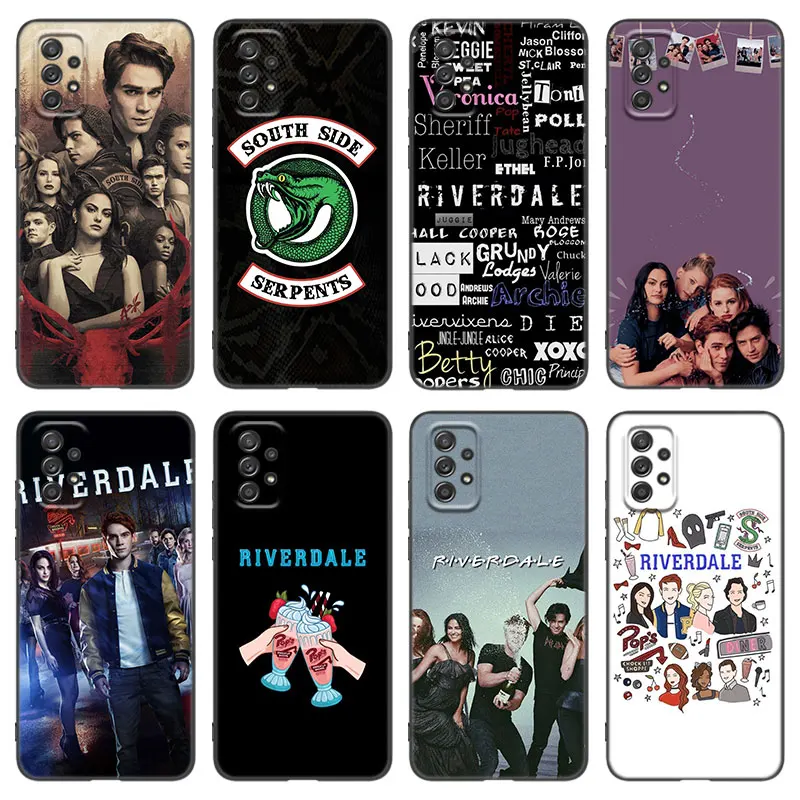 Чехол для телефона Riverdale TV Show Samsung Galaxy A21 A30 A50 A52 S A13 A22 A32 4G A23 A33 A53 A73 5G A12 A31 A51 A70 A71 A72 -