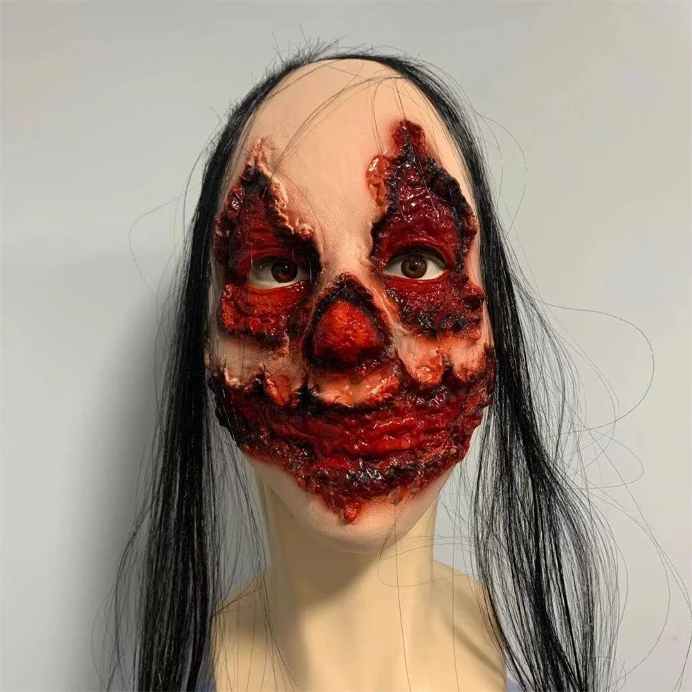 

Create A Terrifying And Bloody Atmosphere Sadako Pen Fairy Headgear Comfortable And Breathable The Mask Of Death Terrifying