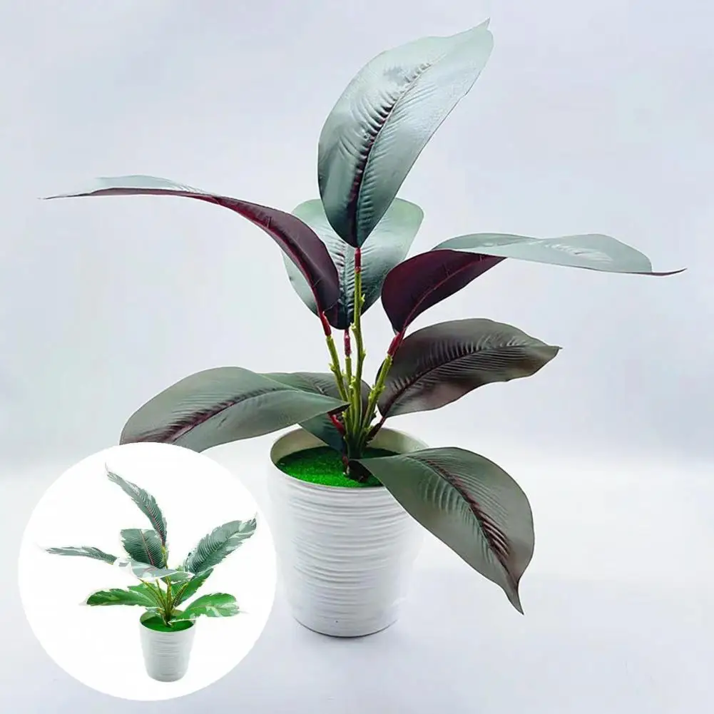 

Reusable Creative No Withering Simulation Plants Plastic Fake Plants Vivid for Bedroom