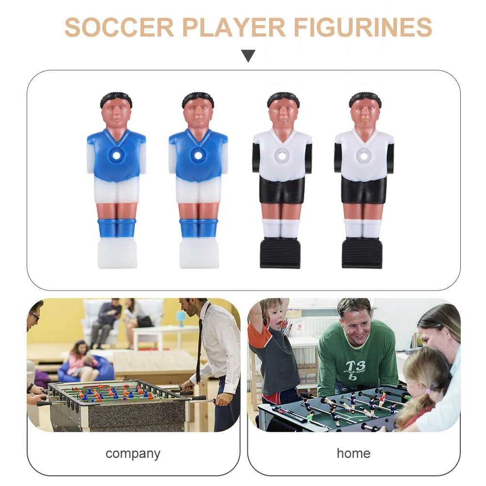 4 шт. футбольный стол креативные мальчики полимерные игроки футбольные