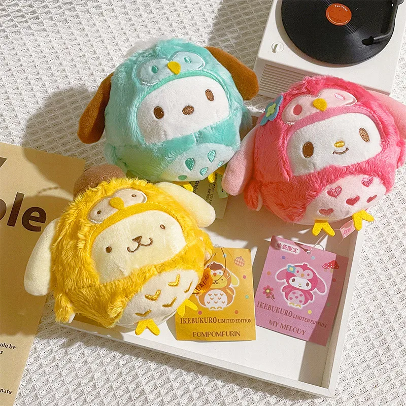 Sanrio Ikebukuro, милая плюшевая игрушка «Моя Мелодия», серия «Сова», Мультяшные Мягкие плюшевые куклы Hello Kitty, игрушки