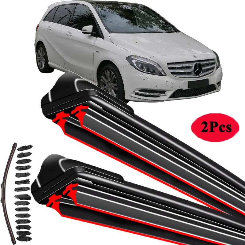 

Для Mercedes Benz B-Class W246 2016 ~ 2019 дворники лобового стекла автомобильные аксессуары B-Classe B160 B180 B200 щетки стеклоочистителя автомобиля