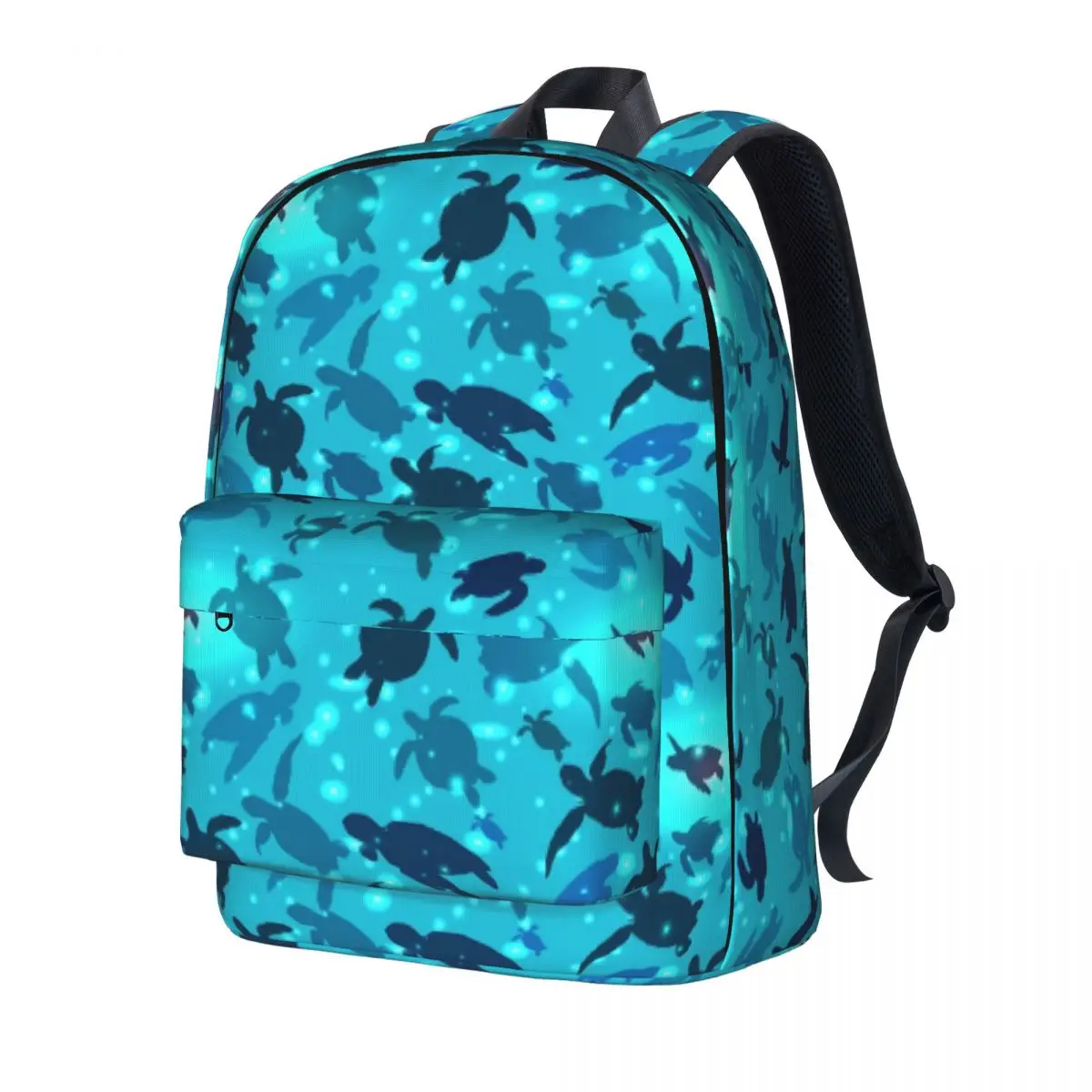 

Tropical Marine Backpack Turtles Swimming Trekking Backpacks Women Colorful Print School Bags Kawaii Rucksack