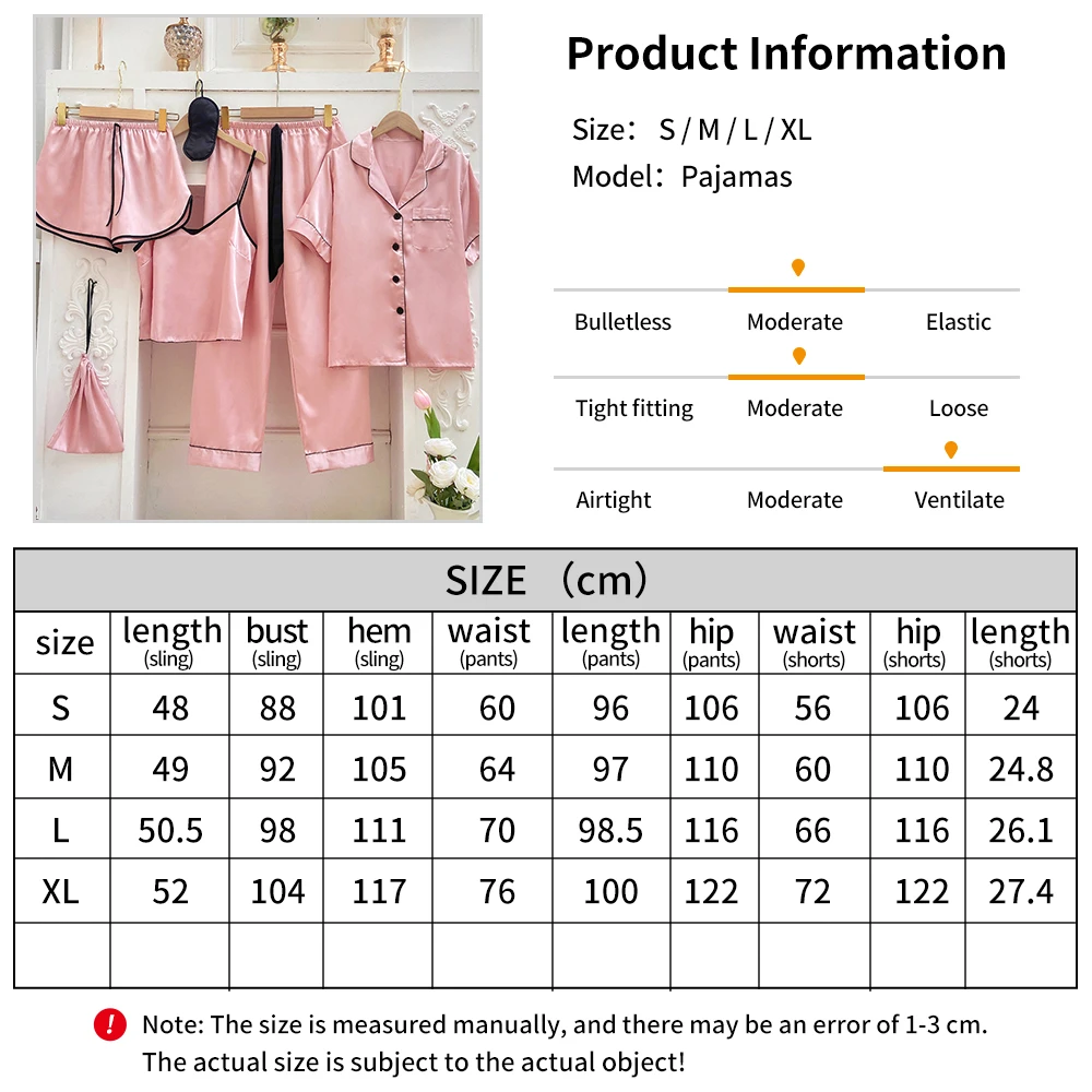 Simple casual home clothes suit lapel top suspenders pants shorts pajamas suit ice silk comfortable loose home sleeping clothes