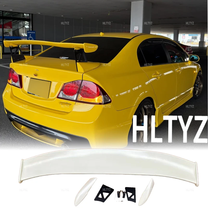 Фото Подходит для Honda Civic 8-го поколения (2006-2011), модель Civic FD2 TYPE-R, спойлер на багажник, декоративные элементы кузова, внешние аксессуары. №3