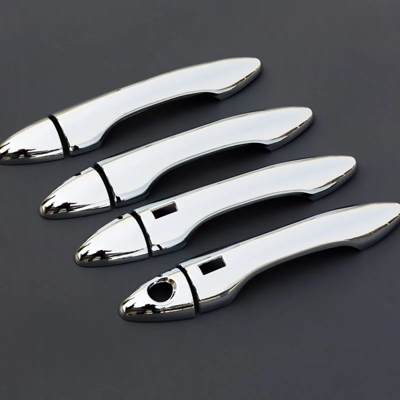 

For Hyundai IX35 2009 2010 2011 2012 2013 2014 New Chrome Car Door Handle Cover Trim Sticker Free Shipping Car-styling
