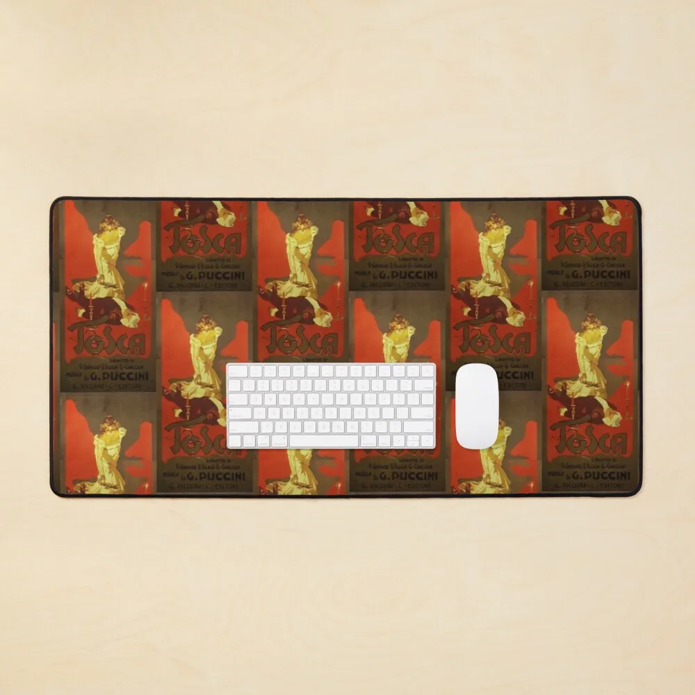 

The Death of Scarpia Poster of Puccini s opera Tosca 1899 Mouse Pad