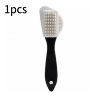 3 side shoe cleaning brushes 3 side suede leather nubuck shoes boot cleaner stain dust shoes cleaner s shape shoe clean supplies
