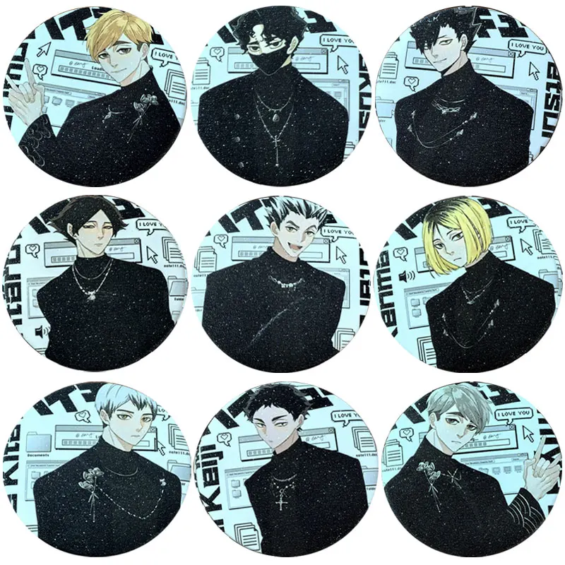 Новый мультфильм аниме Хайкю!! Значок пуговицы булавки фигурки манги значки