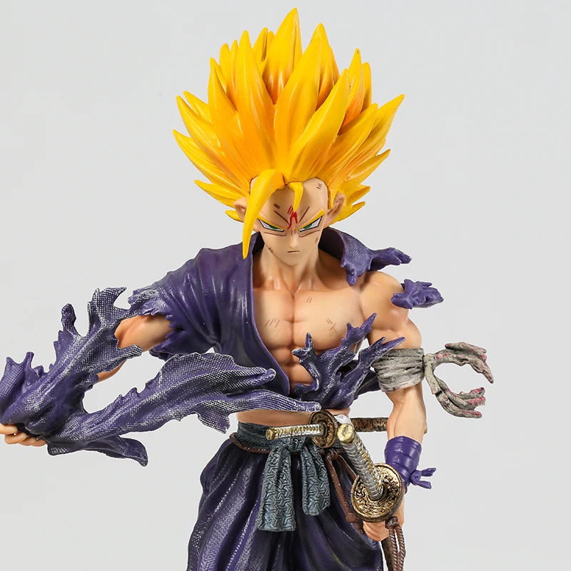 Dragon Ball Z Samurai Son Gohan Decoration Collection Figurine Toy Model Statue | Action Figures