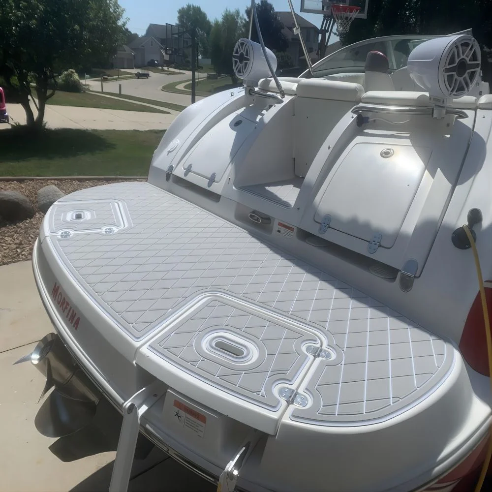 2005 Four Winns Horizon 250 Swim Platform Step Pad Boat EVA Foam Teak Deck Floor SeaDek MarineMat Gatorstep Style Самоклеящаяся