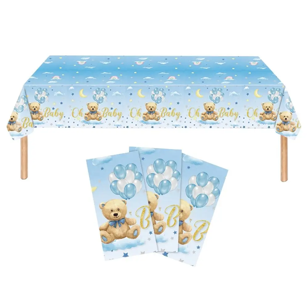 Скатерть плюшевый медведь для будущей матери 54x108 дюймов шар пол репродукция