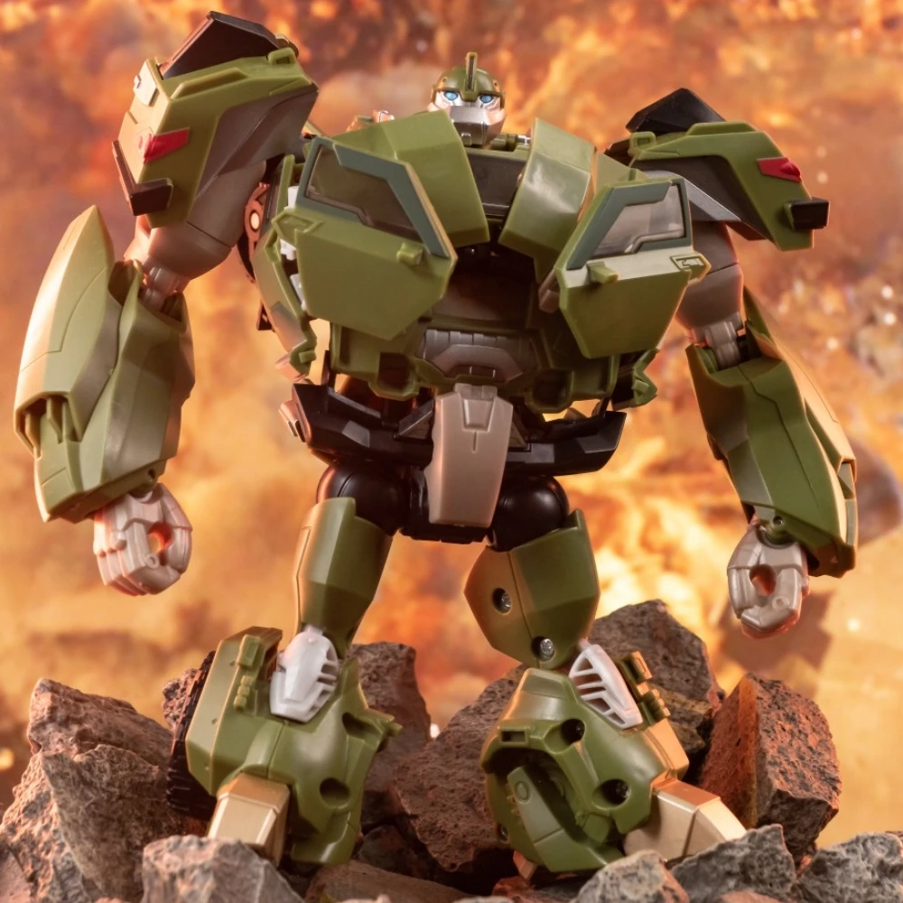 Экшн-Фигурка-трансформер AC01 AC01R модель бронированного автомобиля Bulkhead Экшн-Фигурка-трансформер AC01 AC01R модель бронированного автомобиля Bulkhead