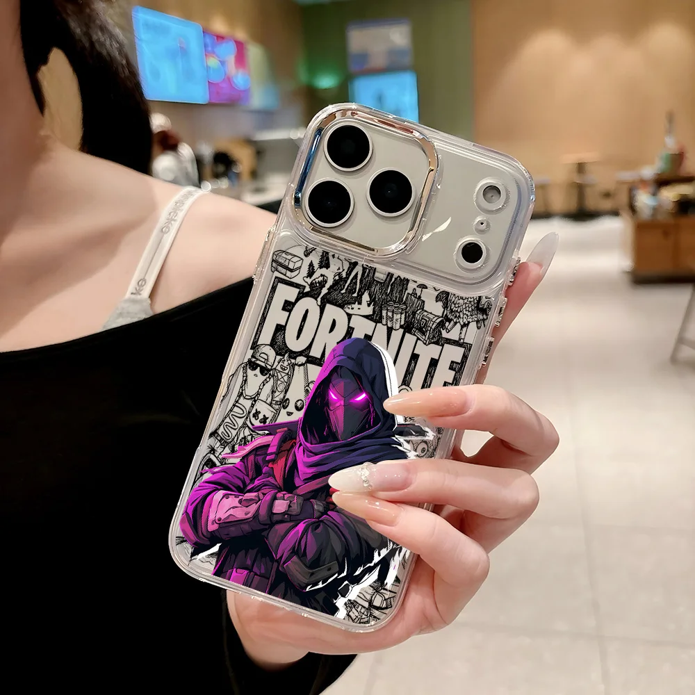 Фото Чехол для телефона с изображением мультяшных героев Battle Royale Fortnite для Xiaomi Redmi Note A5 15 14 13 14c 13c 12 11 12s 12c 10c 10 Pro Plus 4G 5G №5