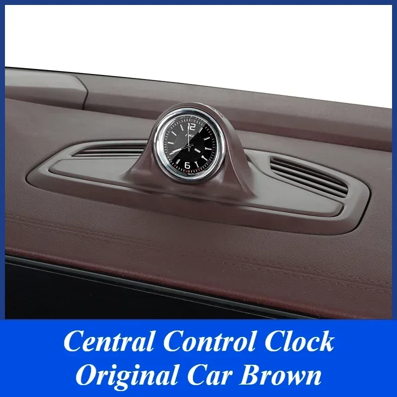 

Часы на панели панели для Geely Monjaro Xingyue L 2024 2025, CAR Central Control Электронные кварцевые часы, Декоративные аксессуары автомобиля, автомобильные часы приборной панель.