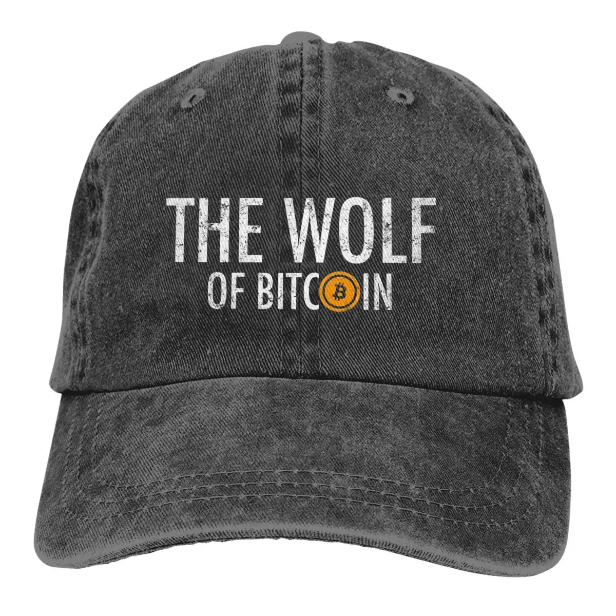

Pure Color Cowboy Hats The Wolf Women's Hat Sun Visor Baseball Caps Bitcoin Crypto Miners Peaked Trucker Dad Hat