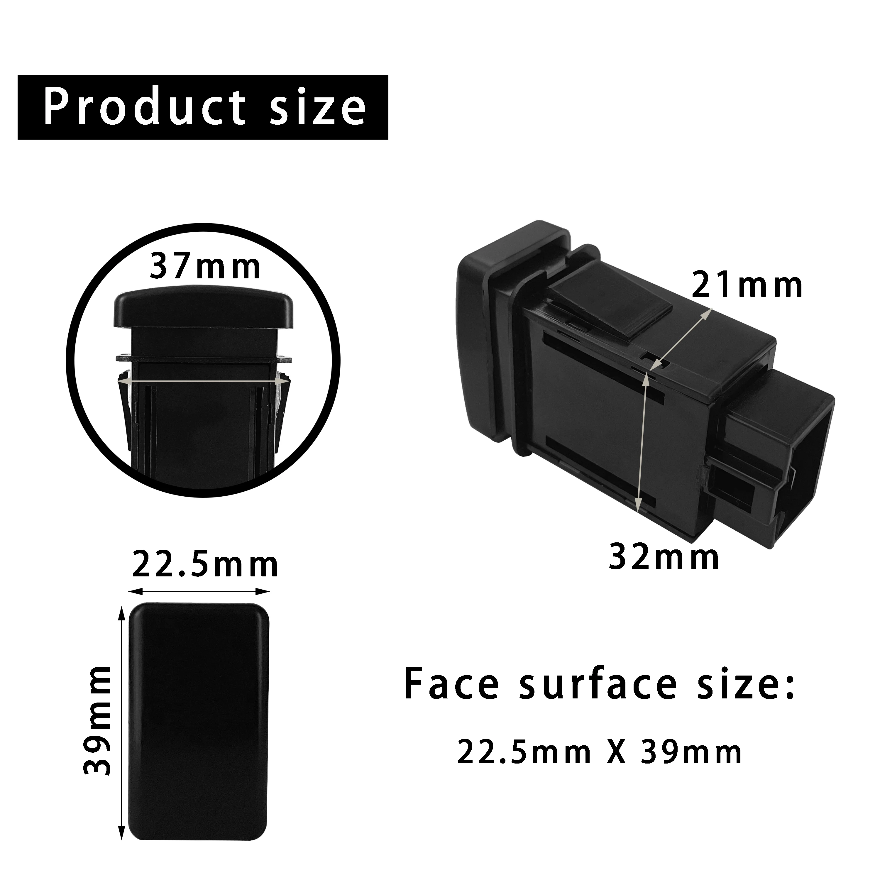 Кнопочный выключатель для Ford Ranger PX PK Mazda светодиодная подсветка включения и