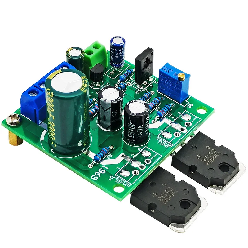 

DLHiFi 1969 одноканальный Toshiba 2SC5198 для автомобильного мотоцикла, аккумулятора, 40 Вт, домашняя Плата усилителя звука