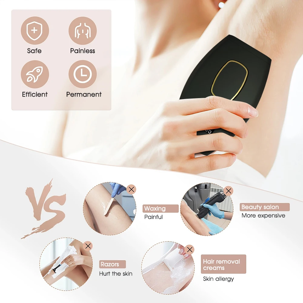 BOI Professional 900 000 вспышек бикини IPL импульсов лазерное устройство для удаления волос постоянный электроэпилятор для женского лица.