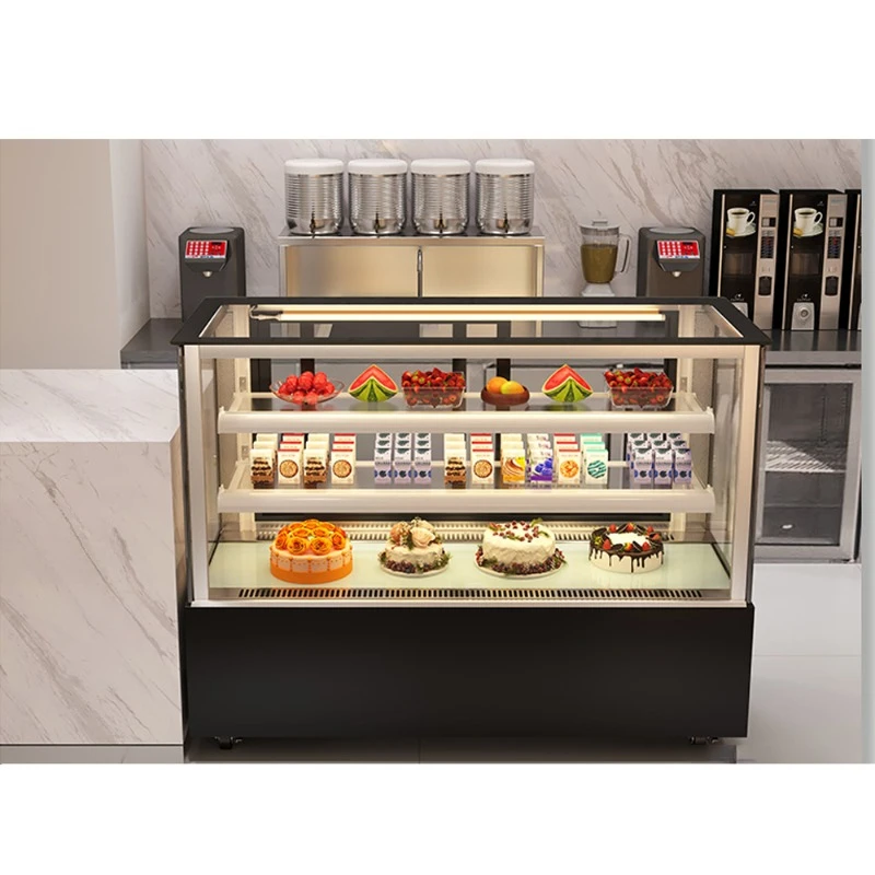 Репродукция высокое качество коммерческая холодильная камера для тортов