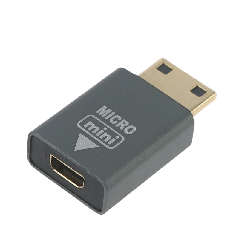 

Портативный Micro HDMI-совместимый с Mini HDMI-совместимый адаптер для мобильного телефона DV